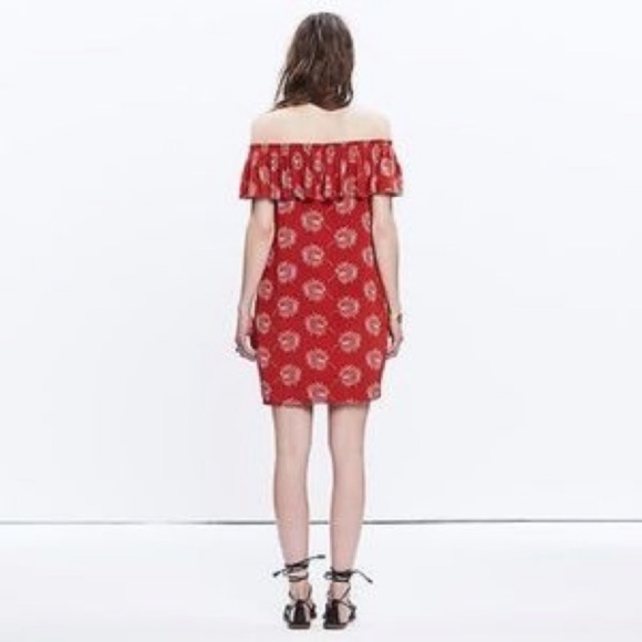 LIKE NEW Gorgeous Madewell Silk Dress - Picture 5 of 7